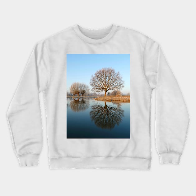 River Stour Crewneck Sweatshirt by Chris Petty